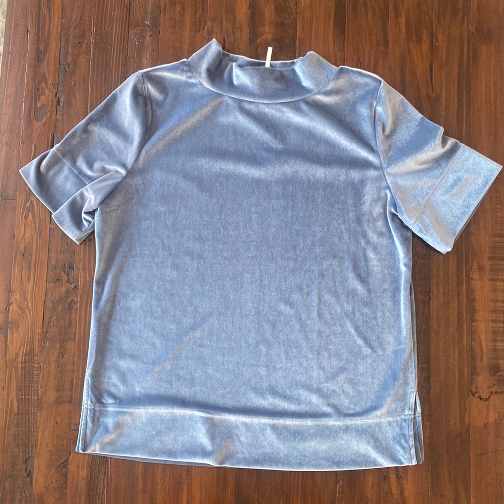 Anthropologie light blue short sleeve